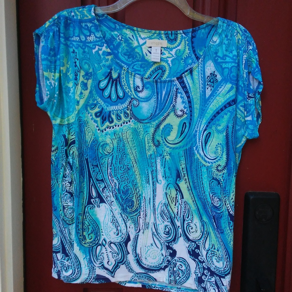 Chico's scoop neck top